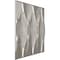 Ekena Millwork 19 5/8in. W x 19 5/8in. H Willow EnduraWall Decorative 3D Wall Panel Covers 2.67 Sq. Ft. WP20X20WWBCR - alternate 5